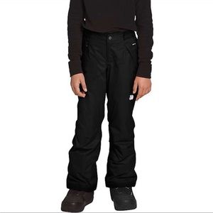 The north face freedom girls size 6 XS like new black extendable snow pants ski
